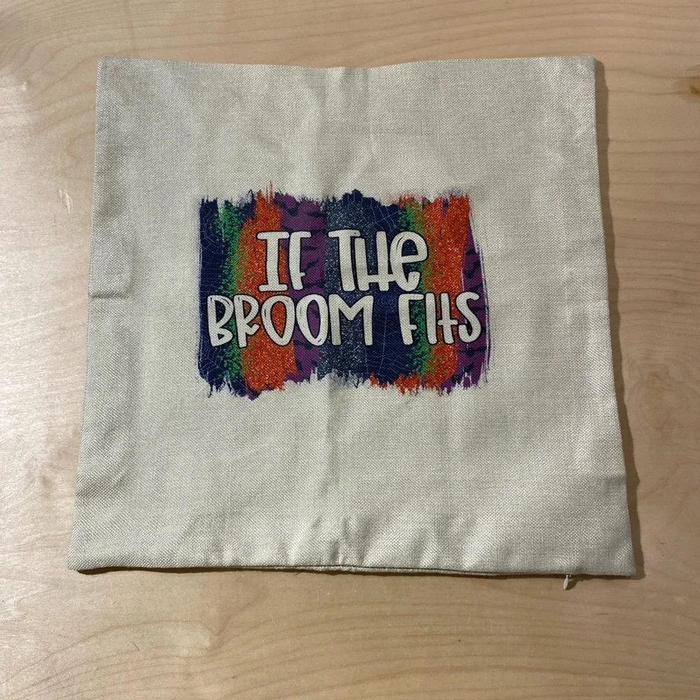 Halloween Pillow Cover 17” x 17” (MK)